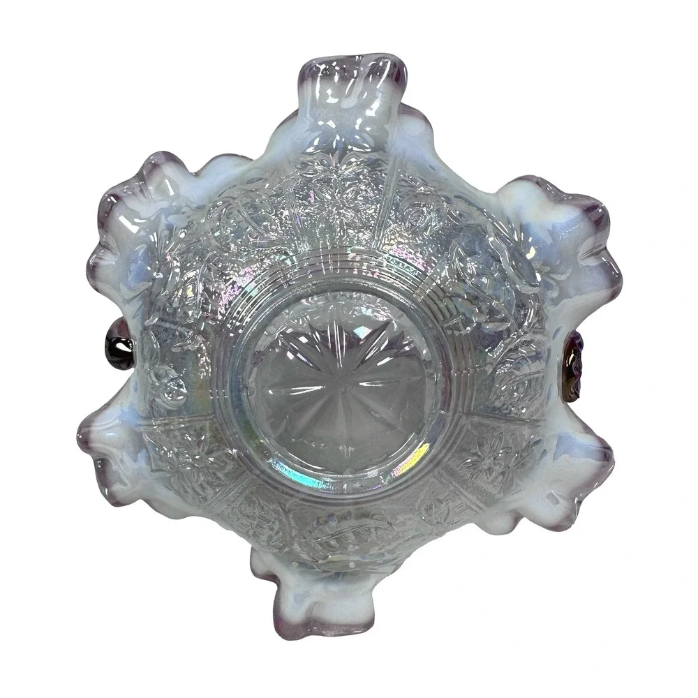 Fenton iridescent clear